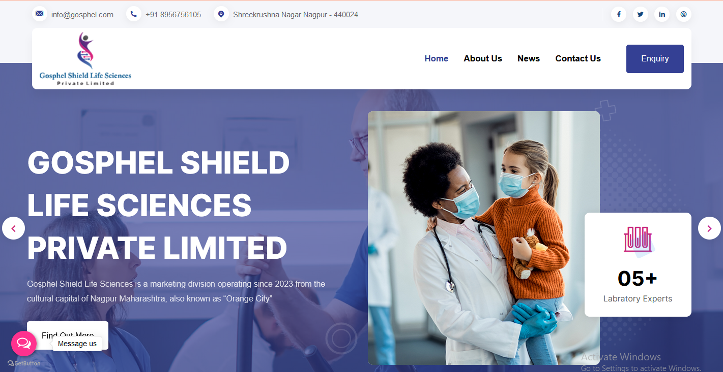 GOSPHEL SHIELD LIFE SCIENCES PRIVATE LIMITED