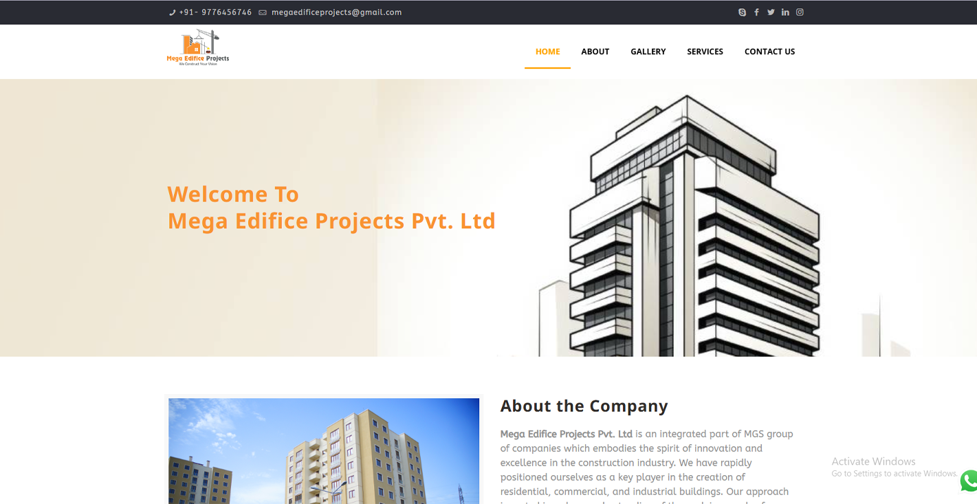  Mega Edifice Projects Pvt. Ltd