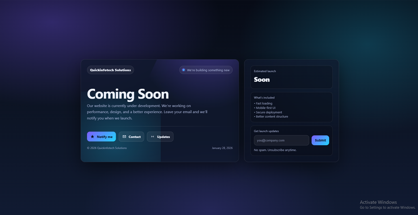  Quickinfotech Solutions 