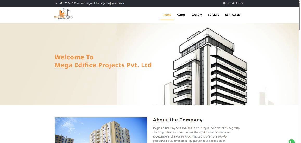 Mega Edifice Projects Pvt. Ltd